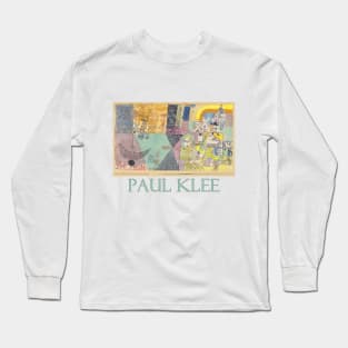 Asian Entertainers by Paul Klee Long Sleeve T-Shirt